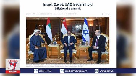 Ai Cập, UAE và Israel thảo luận tình hình năng lượng quốc tế