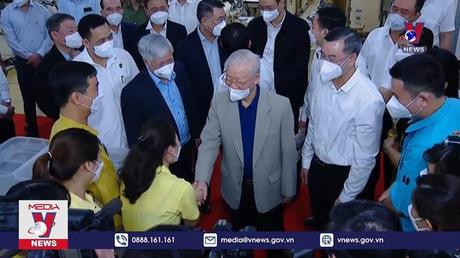 Tổng Bí thư Nguyễn Phú Trọng thăm, làm việc tại Hòa Bình