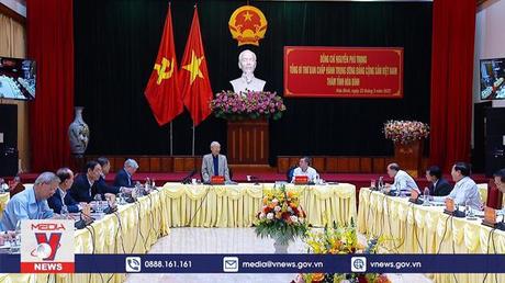 Tổng Bí thư Nguyễn Phú Trọng thăm, làm việc tại Hòa Bình