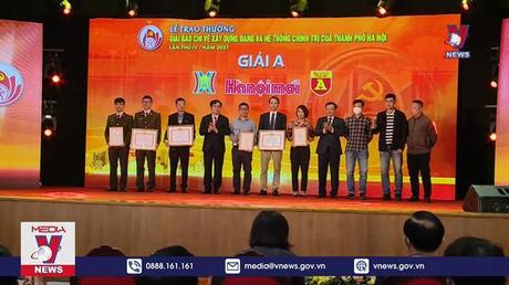 Trao hai giải thưởng báo chí về xây dựng Đảng và phát triển văn hóa 