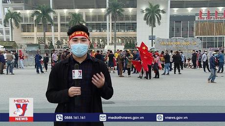 Không khí trước trận đấu Việt Nam - Oman