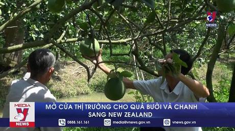 Mở cửa thị trường cho quả bưởi và chanh sang New Zealand