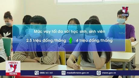 Tăng mức cho vay với học sinh, sinh viên