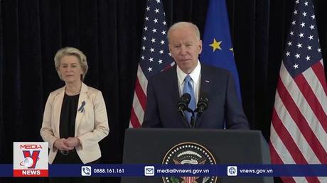 Mỹ, EU đạt thỏa thuận giảm phụ thuộc khí đốt từ Nga