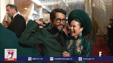 Áo dài Việt rạng rỡ trên thảm đỏ Oscar