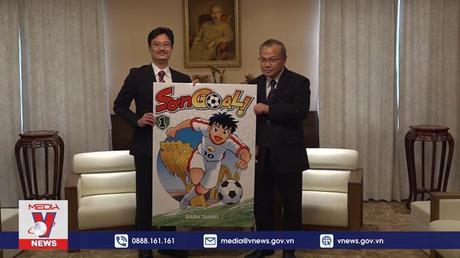 Nhật Bản sản xuất bộ truyện tranh về bóng đá Việt Nam