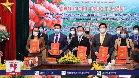 Thúc đẩy tiêu thụ vải thiều, nông sản vào Mỹ