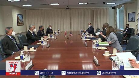 Singapore và Mỹ khẳng định quan hệ hợp tác quốc phòng bền vững