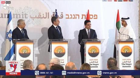 Hội nghị Ngoại trưởng Negev ra tuyên bố chung