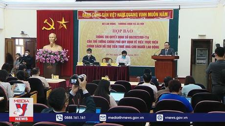  Triển khai gói hỗ trợ tiền thuê nhà cho người lao động