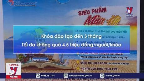 Lao động ngành du lịch được hỗ trợ học nghề