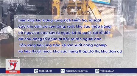 Chủ động ứng phó mưa lớn