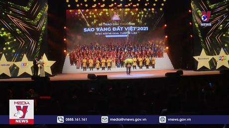 Trao giải thưởng Sao vàng đất Việt 2021