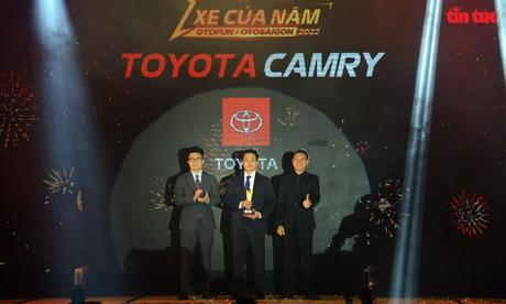 Toyota Camry được vinh danh là 