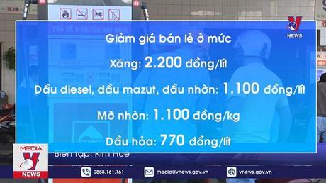 Giảm 50% thuế bảo vệ môi trường đối với xăng dầu