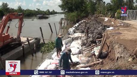 Khẩn trương xử lý các điểm sạt lở, bảo vệ sản xuất và đời sống