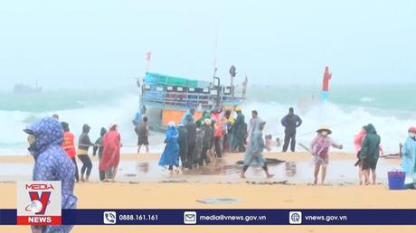 Phú Yên khắc phục các thiệt hại do lốc xoáy trên biển