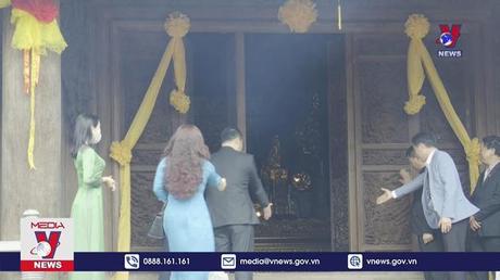 Thanh Hóa đón khách tham quan Chính điện Lam Kinh