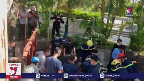 Kịp thời giải cứu 4 công nhân bị ngạt khí gas