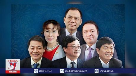 6 doanh nhân Việt lọt top tỷ phú thế giới