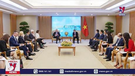 Thủ tướng Phạm Minh Chính tiếp Chủ tịch Đại học RMIT