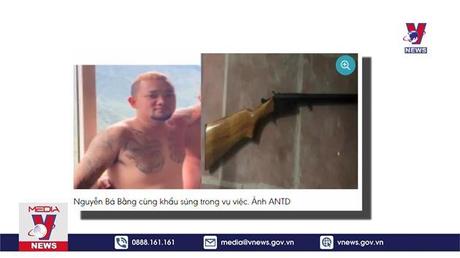 Khởi tố 4 nghi phạm vụ nổ súng khiến 2 người bị thương