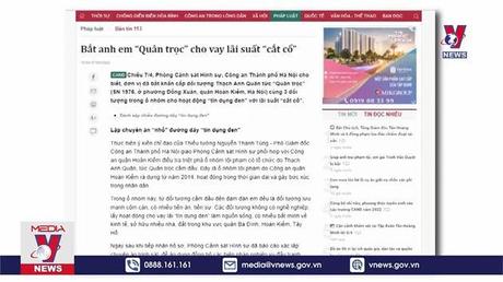 Bắt trùm tín dụng đen Quân 