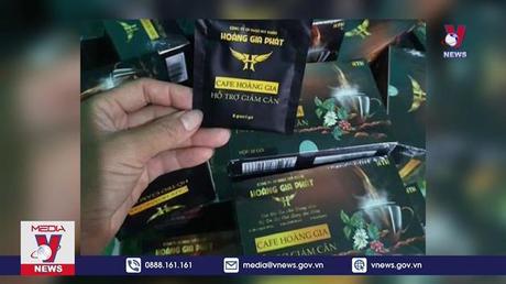 Hà Nội thu giữ gần 2.000 hộp cà phê giảm cân