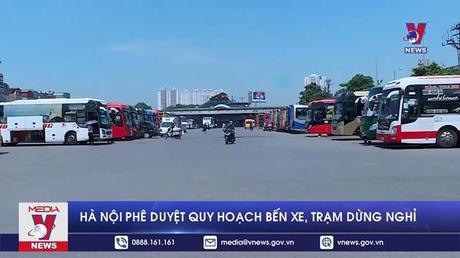 Hà Nội phê duyệt Quy hoạch bến xe, trạm dừng nghỉ