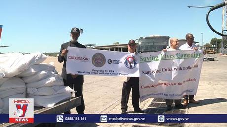 Cuba tiếp nhận viện trợ từ các tổ chức đoàn kết của Mỹ