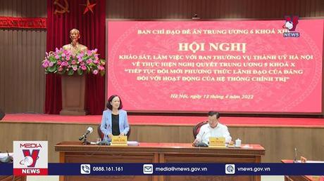 Đẩy mạnh phân cấp, phân quyền phát huy tính chủ động của địa phương