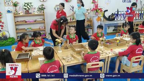 Học sinh mầm non Hà Nội đi học từ ngày hôm nay (113/4)