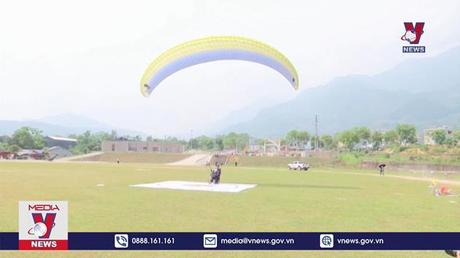 Lai Châu khai mạc giải Dù lượn Quốc tế mở rộng 