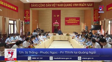 Đoàn công tác Ban Tuyên giáo Trung ương làm việc với Huyện ủy Lý Sơn