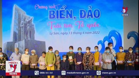 Chương trình nghệ thuật “Biển, đảo - Trái tim Tổ quốc” tại Lý Sơn