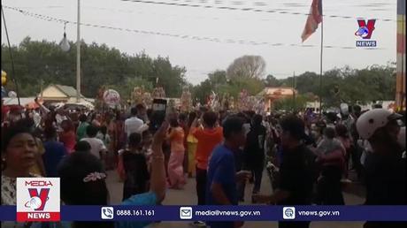 Đồng bào Khmer ở Bình Phước đón tết vui tươi, an toàn