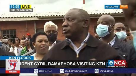 Nam Phi nỗ lực khắc phục hậu quả trận lụt lịch sử