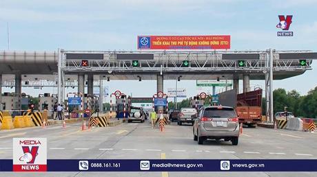 Lùi thời điểm thu phí tự động cao tốc Hà Nội - Hải Phòng
