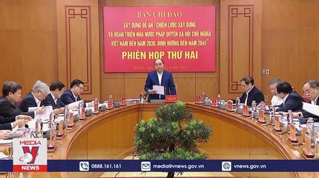 Phiên họp thứ hai Ban Chỉ đạo Đề án Chiến lược xây dựng Nhà nước pháp quyền