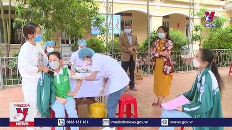 Cao Bằng tiêm vaccine phòng COVID-19 cho trẻ từ 5 đến dưới 12 tuổi