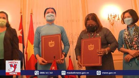 Việt Nam, Cuba chia sẻ kinh nghiệm nâng cao vai trò của phụ nữ