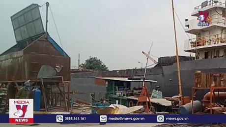 Hải Phòng: Nổ khí khi sửa chữa tàu, hai công nhân thiệt mạng