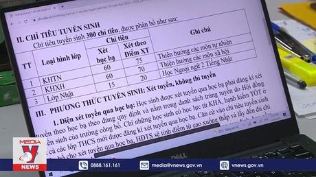 Cần sớm công bố tổ hợp môn lớp 10