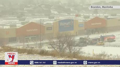 Bão tuyết gây mất điện diện rộng ở vùng Đông Bắc nước Mỹ