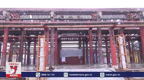 Trùng tu Điện Thái Hòa thận trọng và khoa học