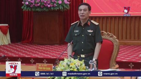 Bộ trưởng Bộ Quốc phòng làm việc với Tỉnh uỷ Cao Bằng