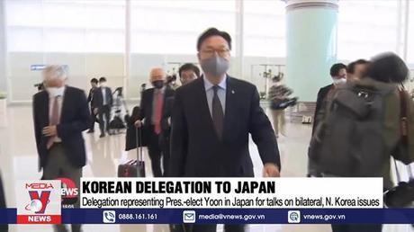 Phái đoàn của Tổng thống đắc cử Hàn Quốc đến Nhật Bản
