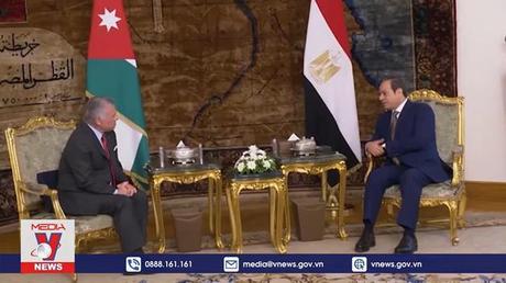 Ai Cập, Jordan và UAE thảo luận tiến trình hòa bình Trung Đông