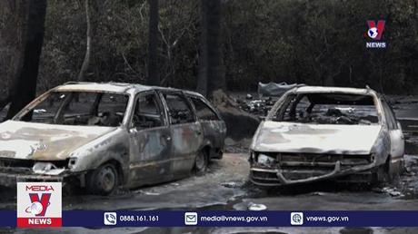 Nổ cơ sở lọc dầu trái phép tại Nigeria