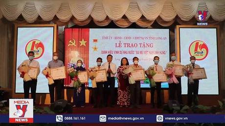 Long An truy tặng danh hiệu cho 17 Mẹ Việt Nam Anh hùng 